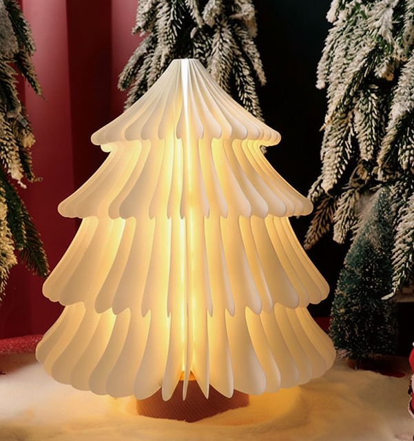 クリスマスツリーランプ(無地)