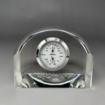 温湿度計ルーペ φ37.5温湿度計